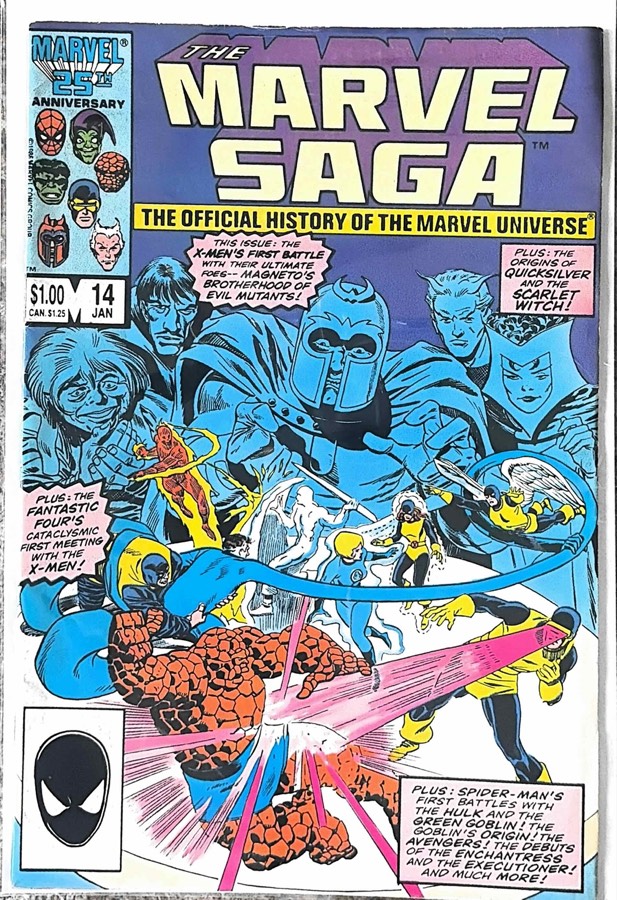 The Marvel Saga #14 cover