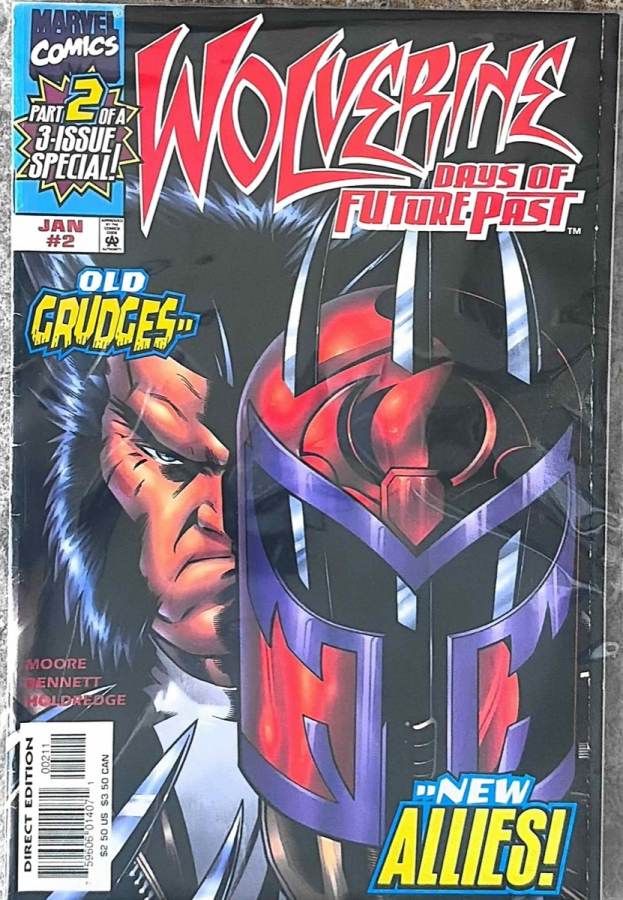 Wolverine: Days of Future Past #2 cover