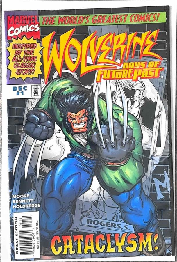 Wolverine: Days of Future Past #1 (1997) Marvel Comics unassessed cover