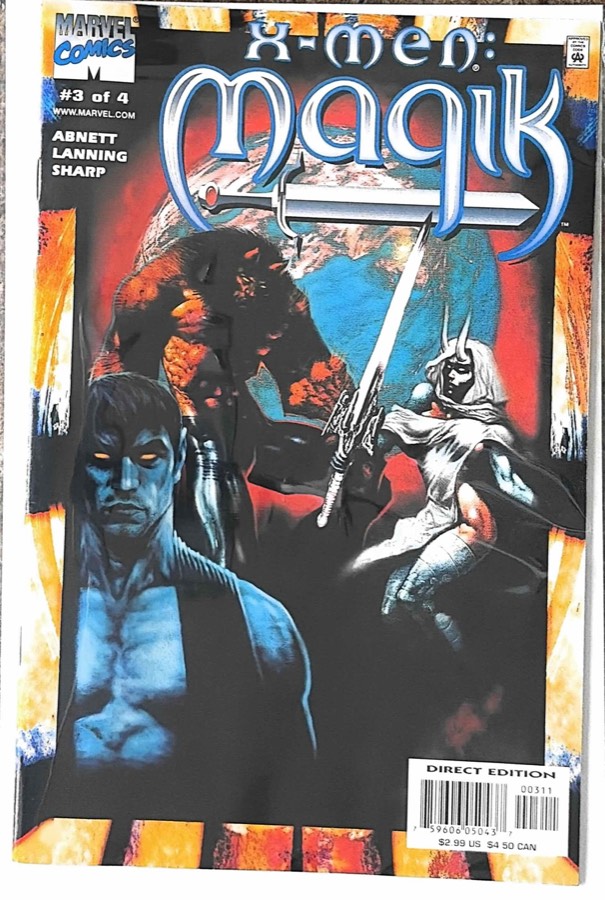X-Men: Magik #3 (2000) Marvel Comics unassessed cover