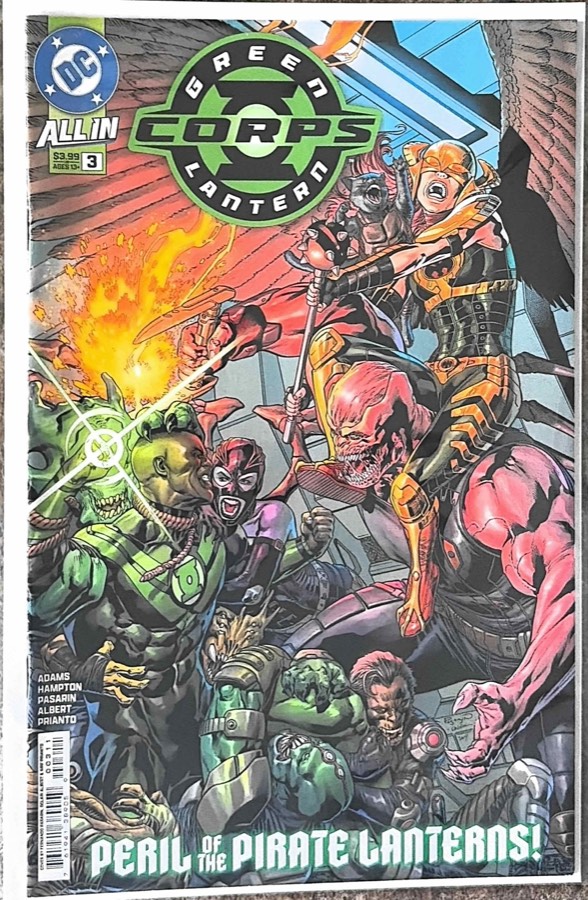 Hal Jordan and the Green Lantern Corps #3 cover