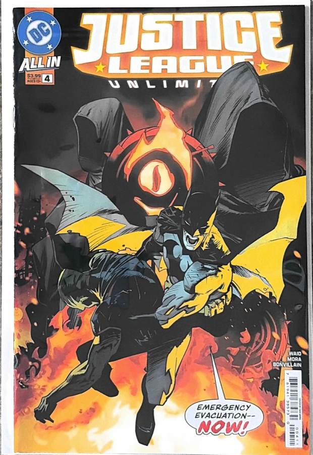 Justice League Unlimited #4 cover