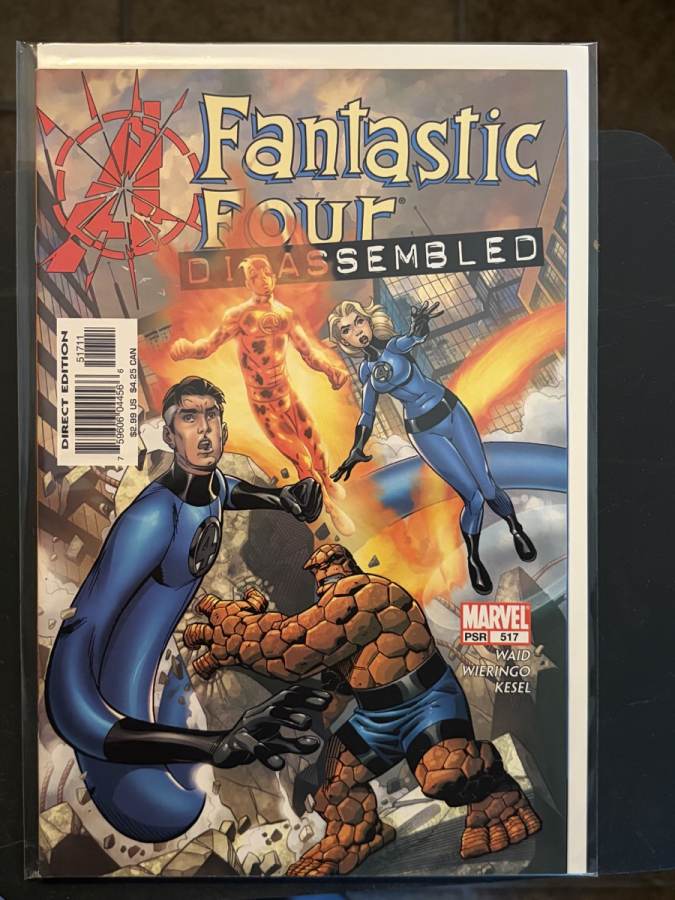 Fantastic Four: Disassembled #517 (2004) Marvel NM cover