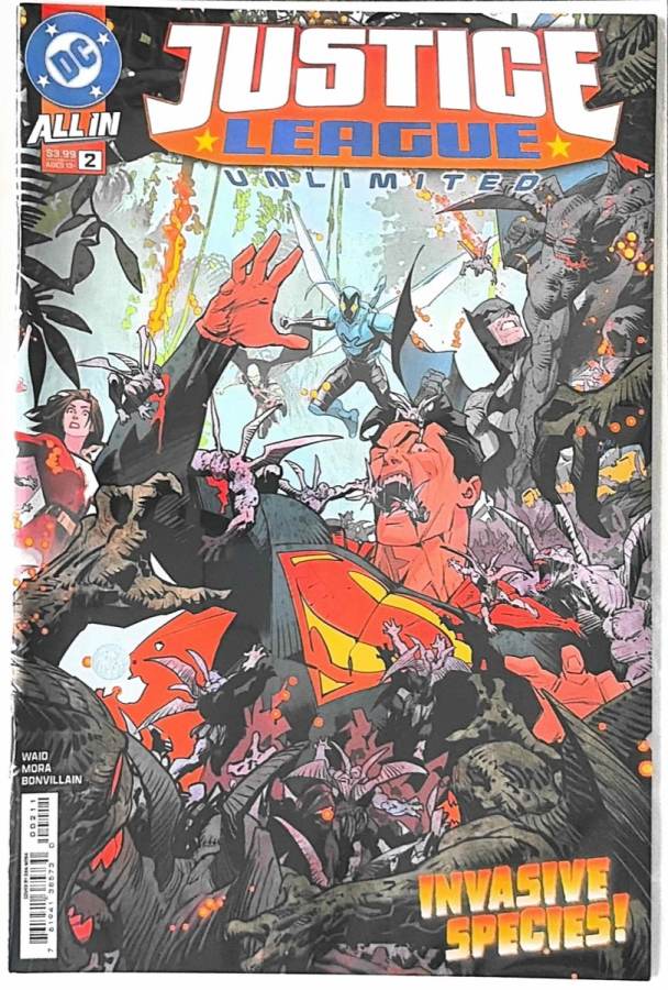 Justice League Unlimited #2 cover