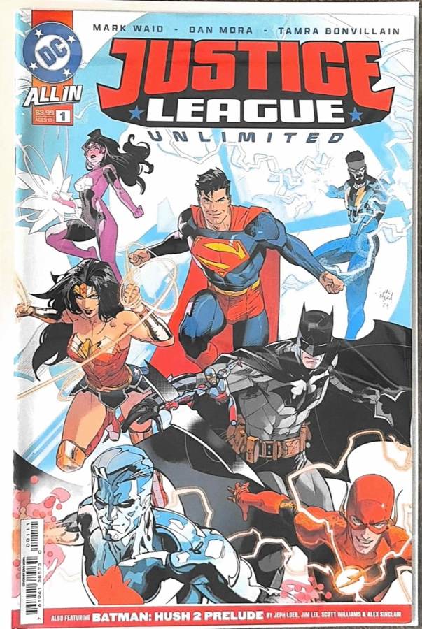 Justice League Unlimited #1 cover