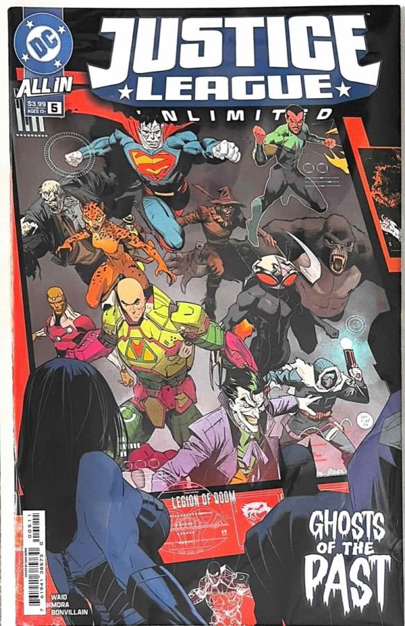Justice League Unlimited #5 cover