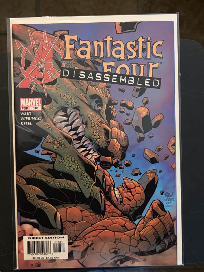 Fantastic Four: Disassembled #518 cover