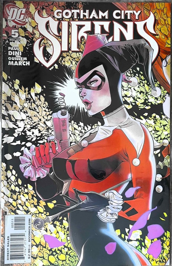Gotham City Sirens #5 cover
