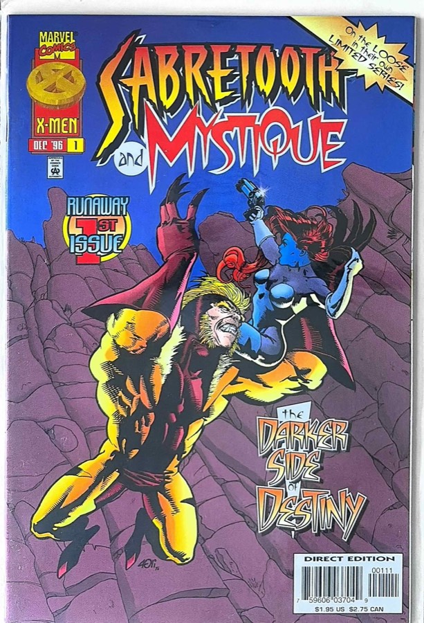 Mystique & Sabretooth #1 cover