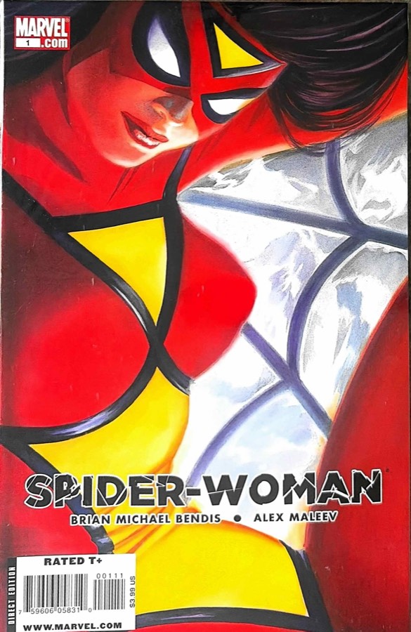Spider-Woman #1 (2009) Marvel unassessed cover