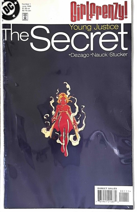 Young Justice: The Secret #1 (1998) DC Comics First Printing unassessed cover