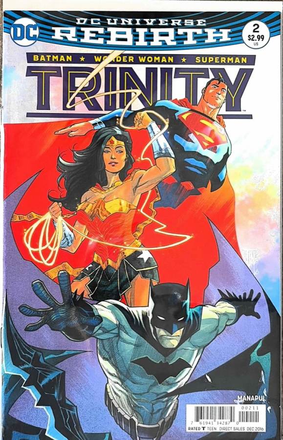 Trinity #2 (2016) DC Comics First Print unassessed cover