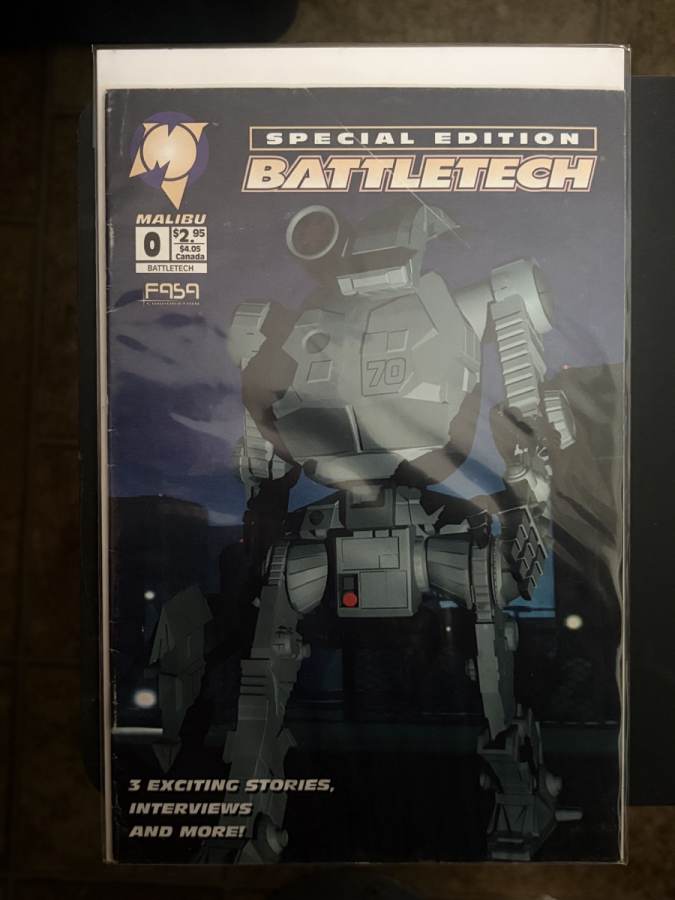 BattleTech #0 cover