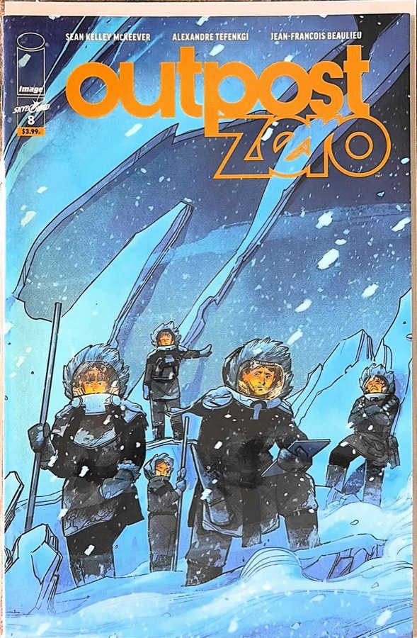 Outpost Zero #8 cover