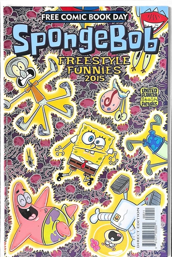 SpongeBob Freestyle Funnies #FCBD 2015 (2015) United Plankton Pictures unassesse cover