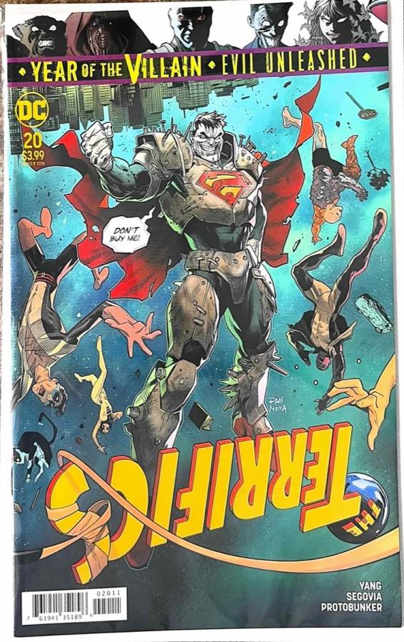The Terrifics #20 (2019) DC Comics First Printing unassessed cover