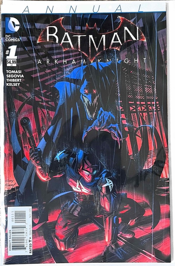 Batman: Arkham Knight Annual #1 (2015) DC Comics unassessed cover