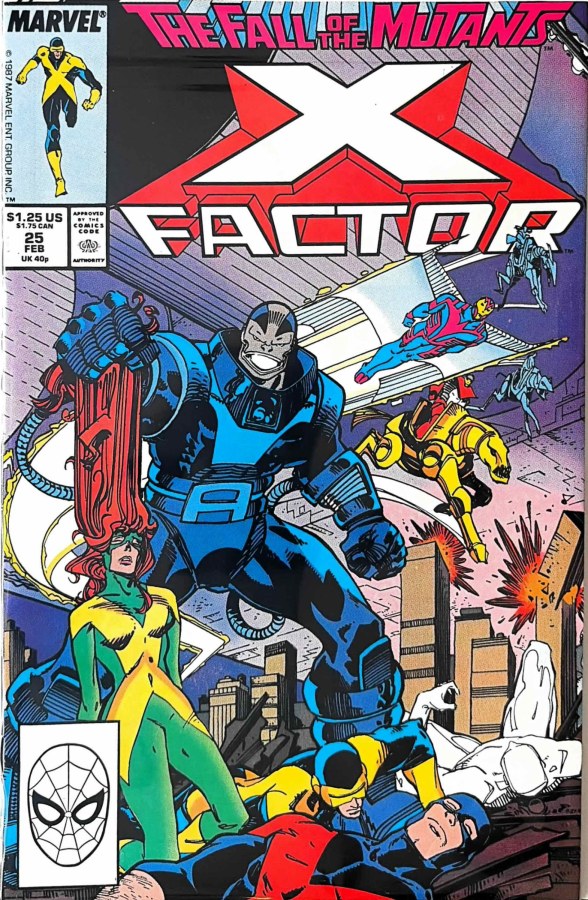 X-Factor #25 (1988) Marvel cover