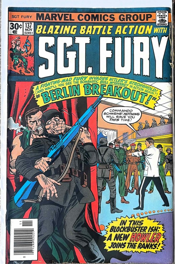 Sgt. Fury and his Howling Commandos #137 (1976) Marvel Comics cover