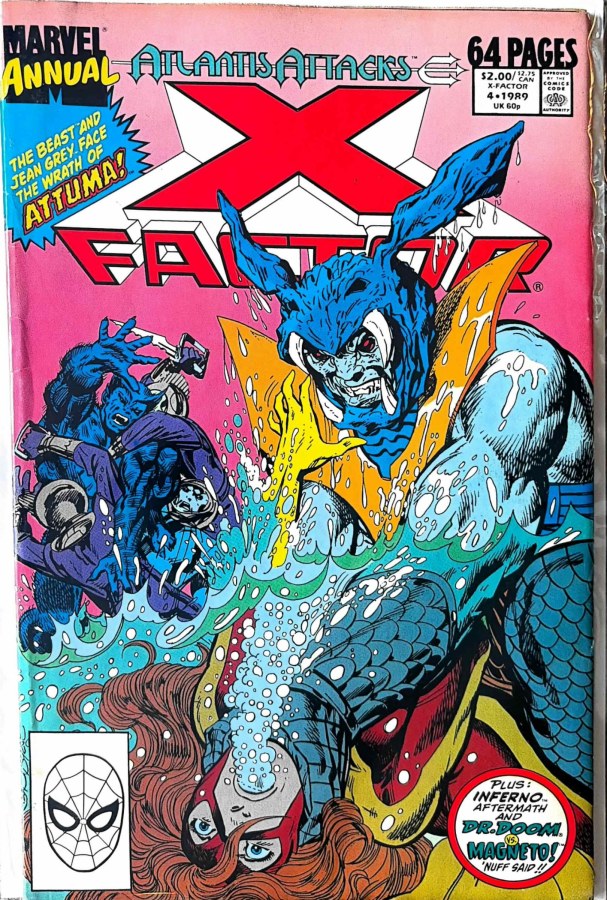 X-Factor Annual #4 (1989) Marvel cover