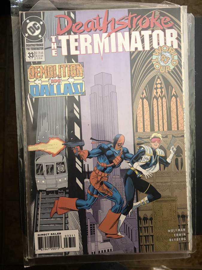 Deathstroke, the Terminator #33 cover