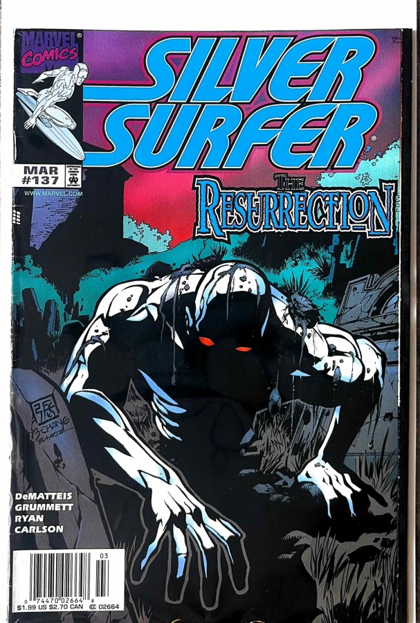 Silver Surfer #137 (1998) Marvel Comics cover