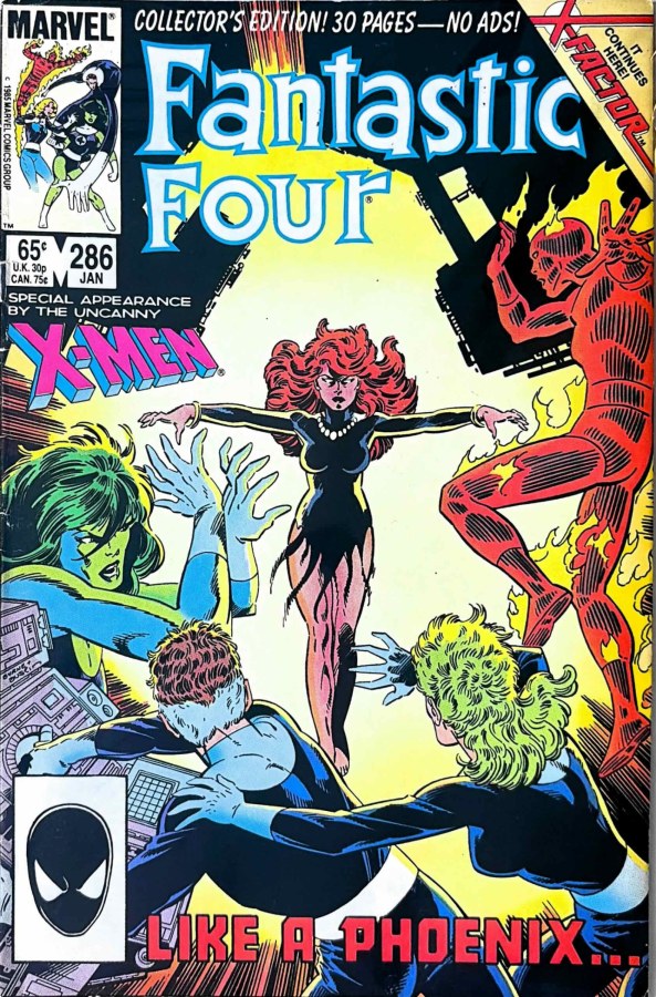 Fantastic Four #286 (1986) Marvel cover