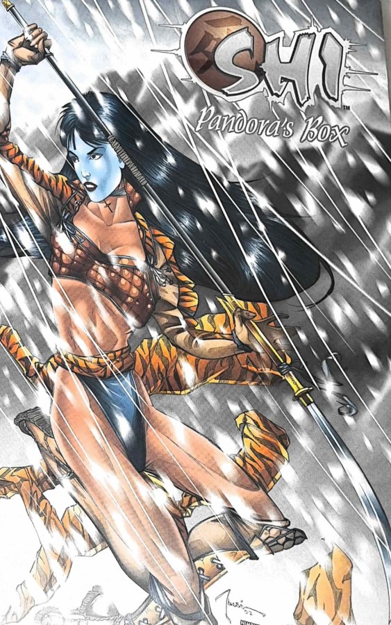 Shi: Pandora's Box #1 (2003) Avatar Press cover