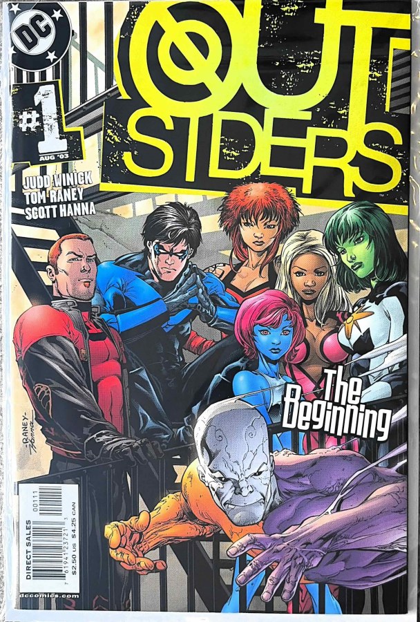 Outsiders #1 (2003) DC cover