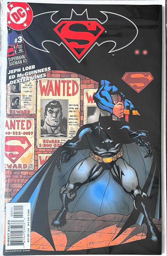 Superman/Batman #3 (2003) DC Comics cover