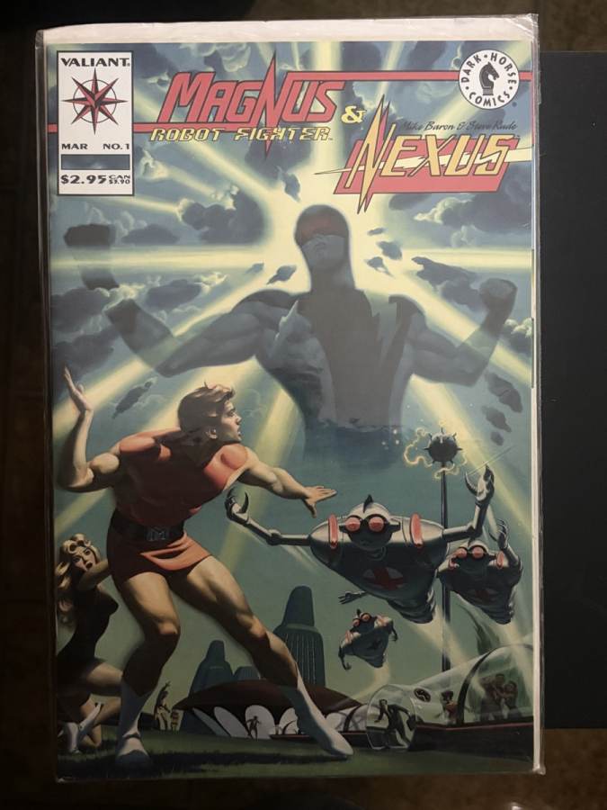 Magnus, Robot Fighter & Nexus #1 Valiant/Dark Horse NM cover