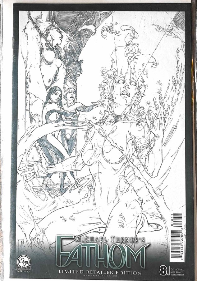 Michael Turner's Fathom #8