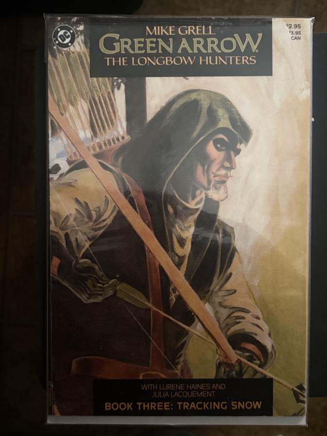 Green Arrow: The Longbow Hunters #3 (1987) DC NM cover