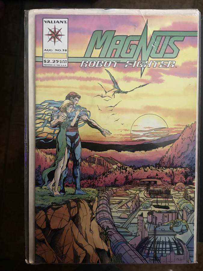 Magnus, Robot Fighter #38 cover