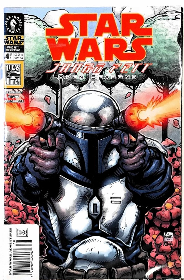 Star Wars: Jango Fett: Open Seasons #4 (2002) Dark Horse Comics cover