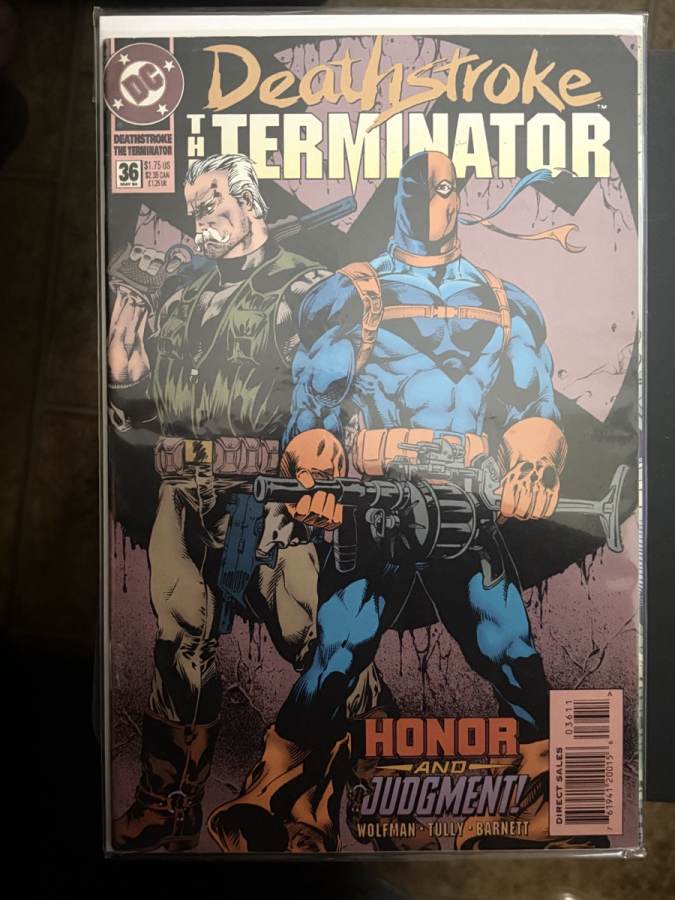 Deathstroke, the Terminator #36 (1994) DC NM cover