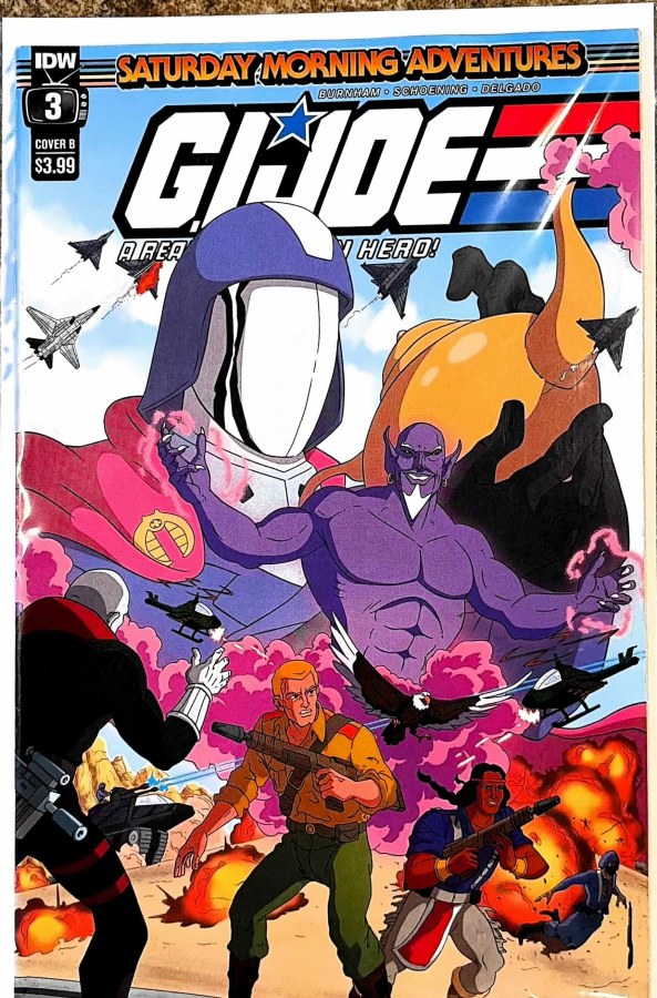 G.I. Joe: A Real American Hero - Saturday Morning Adventures #3 (2022) IDW cover