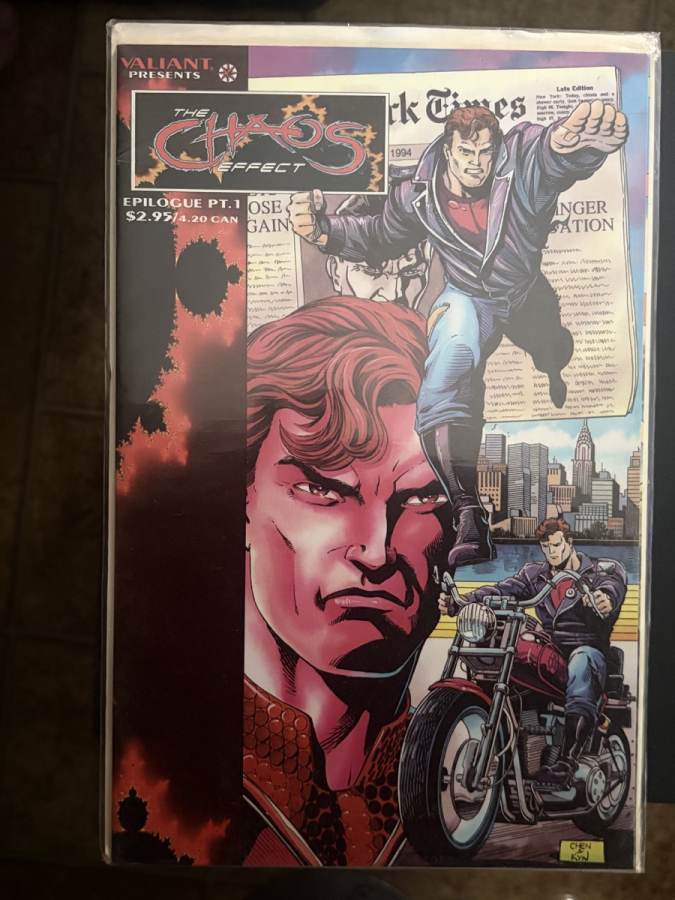 The Chaos Effect: Epilogue #1 (1994) Valiant NM cover