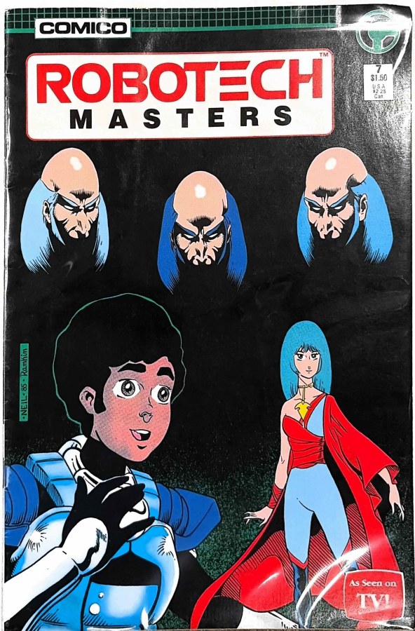 Robotech Masters #7 (1986) Comico cover