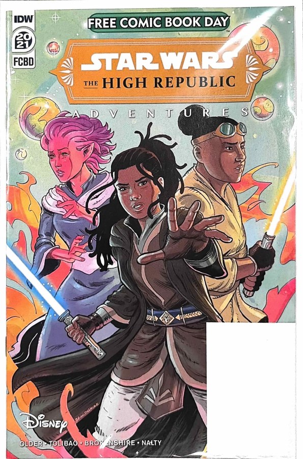 Star Wars: The High Republic Adventures #FCBD 2021 (2021) IDW Publishing cover