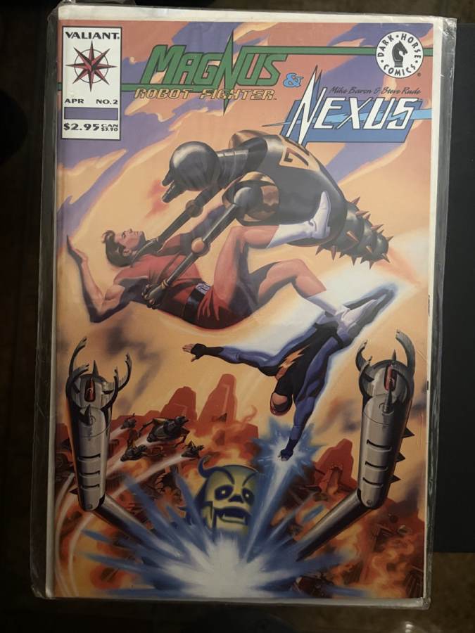 Magnus, Robot Fighter & Nexus #2 cover