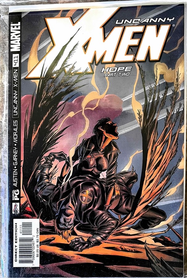 Uncanny X-Men #411 (2002) Marvel Comics cover
