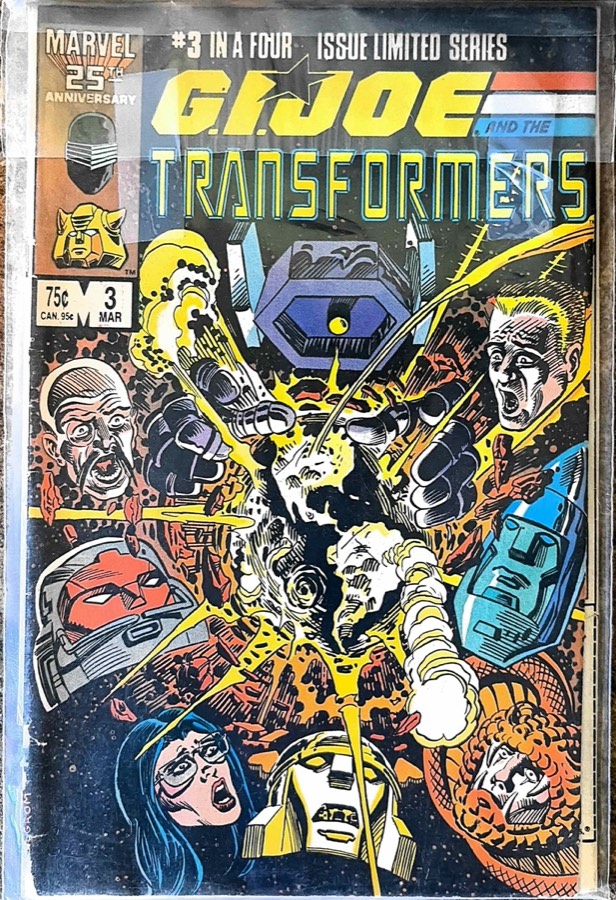 G.I. Joe and the Transformers #3 (1987) Marvel Comics cover