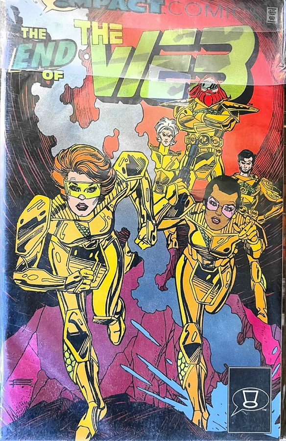 The Web #3 (1991) Impact Comics (DC Comics) cover