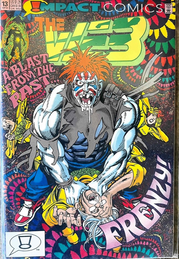 The Web #13 (1992) Impact Comics cover