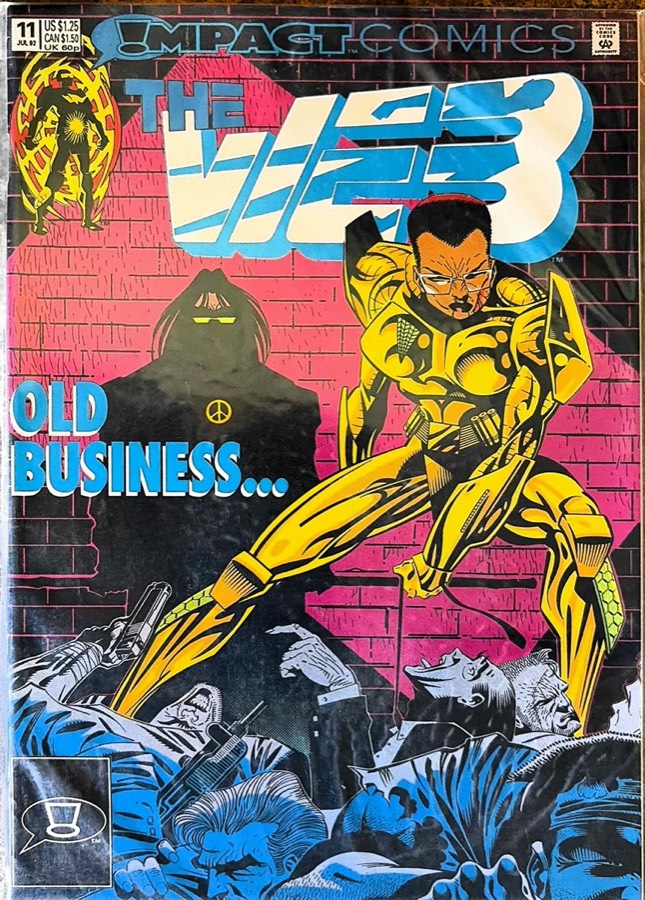 The Web #11 (1992) Impact Comics cover