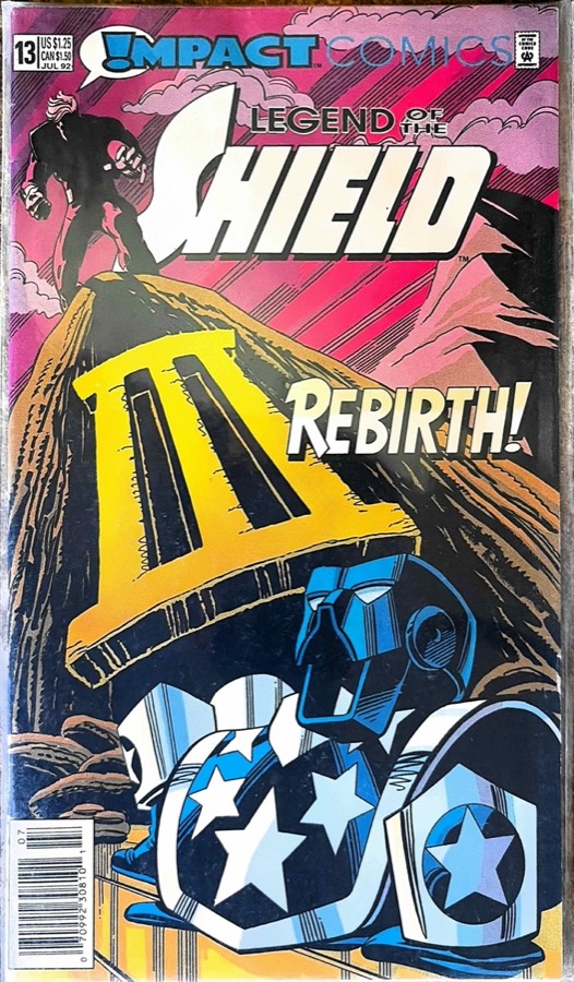 Legend of the Shield #13 (1992) Impact Comics cover