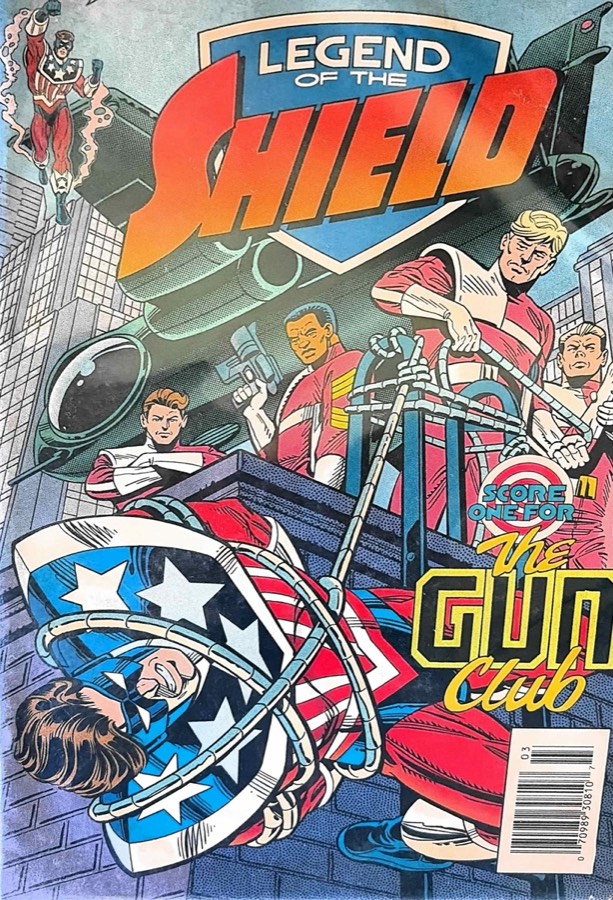 Legend of the Shield #3 (1991) Impact Comics (DC Comics) cover