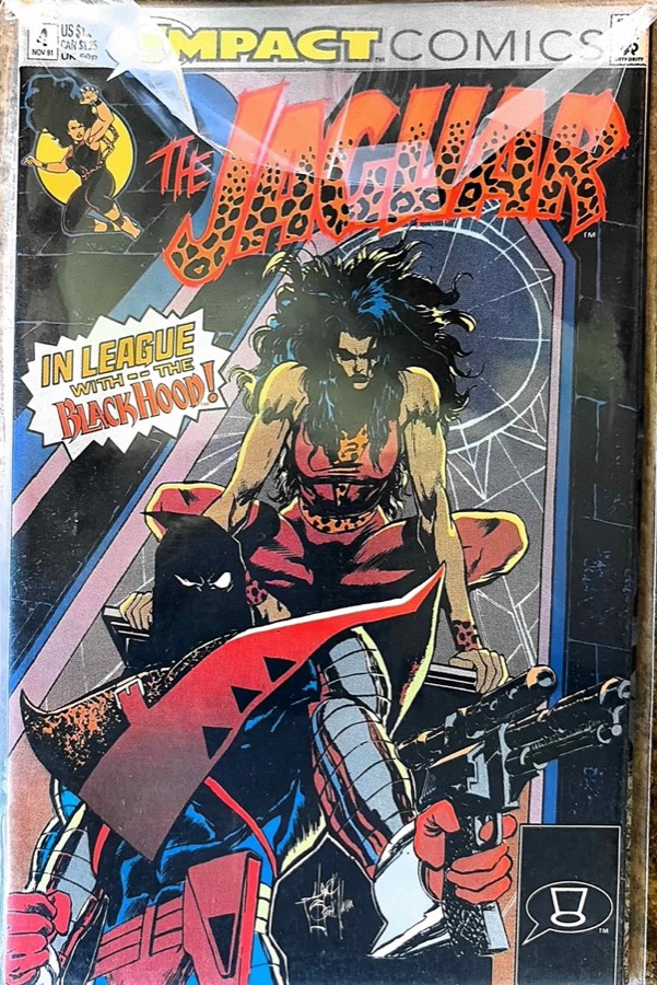 The Jaguar #4 (1991) Impact Comics cover