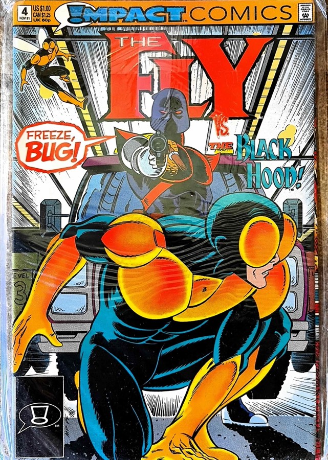 The Fly #4 (1991) Impact Comics cover